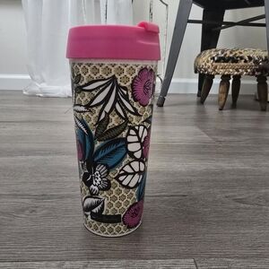Vera Bradley Tumber Coffee Floral Colorful